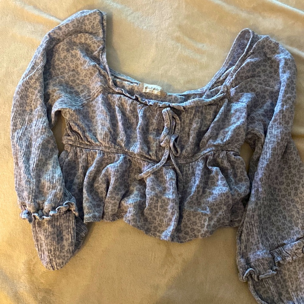 Women Altar’d Sate Crop Shirt